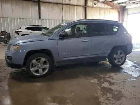 1C4NJDCB3DD222599 — 2013 Jeep Compass, Сторона, фото до ремонта