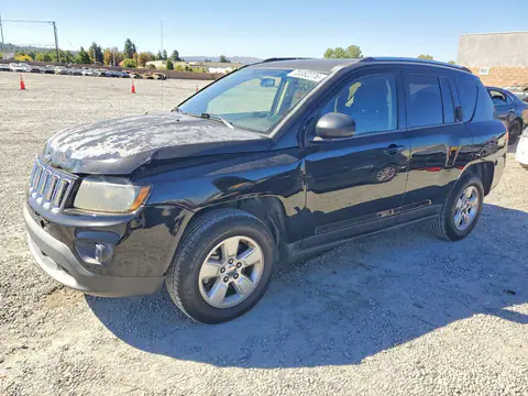 1C4NJCBA1ED696717 — 2014 Jeep Compass, Передняя часть (Front End), фото до ремонта