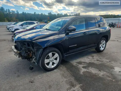 1C4NJDEBXED904555 — 2014 Jeep Compass, Передняя часть, фото до ремонта