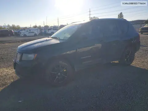 1C4NJDBB5ED776634 — 2014 Jeep Compass, Передняя часть, фото до ремонта