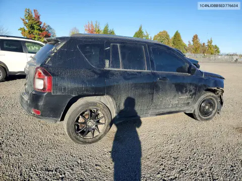 2014 Jeep Compass Sport VIN 1C4NJDBB5ED776634 фото 3