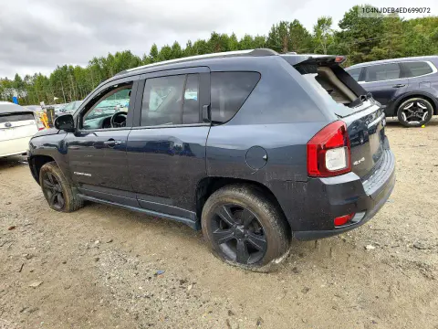 2014 Jeep Compass Latitude VIN 1C4NJDEB4ED699072 фото 2