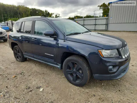 2014 Jeep Compass Latitude VIN 1C4NJDEB4ED699072 фото 4