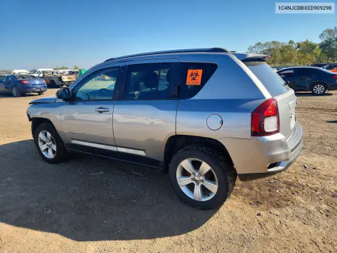 2014 Jeep Compass Sport VIN 1C4NJCBBXED909298 фото 2