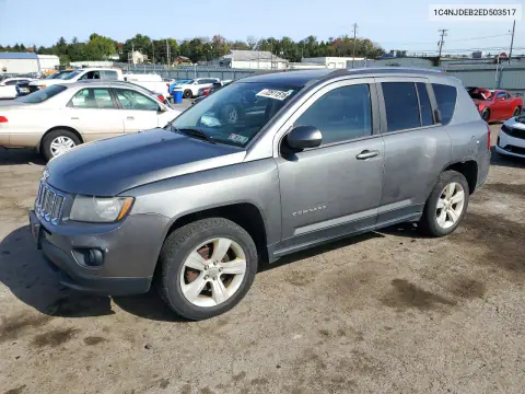 1C4NJDEB2ED503517 — 2014 Jeep Compass, Мелкие вмятины и царапины, фото до ремонта