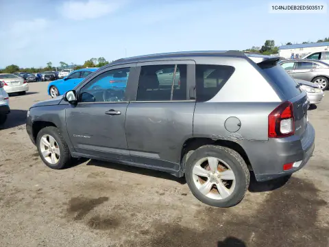 2014 Jeep Compass Latitude VIN 1C4NJDEB2ED503517 фото 2