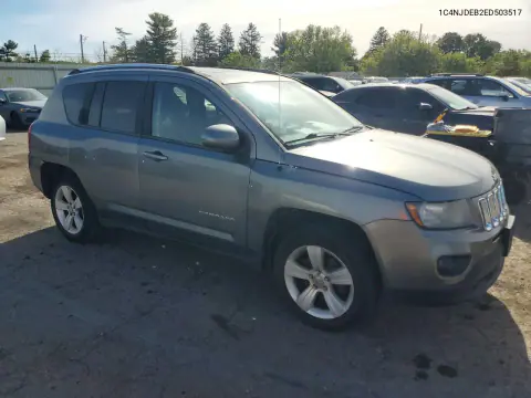 2014 Jeep Compass Latitude VIN 1C4NJDEB2ED503517 фото 4