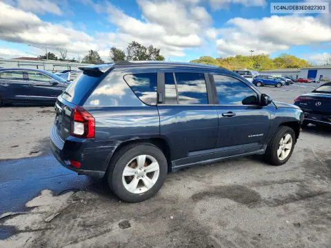 2014 Jeep Compass Latitude VIN 1C4NJDEB3ED827303 фото 3