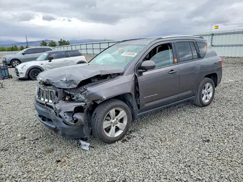 1C4NJCEB3GD599929 — 2016 Jeep Compass, Передняя часть (Front End), фото до ремонта
