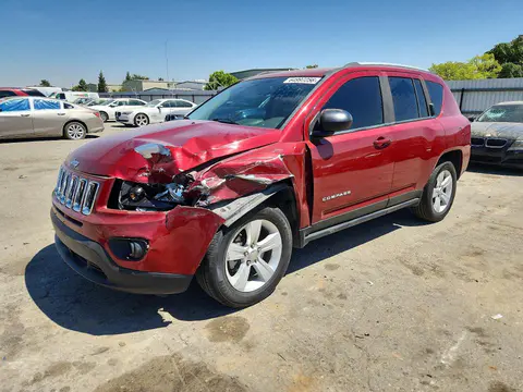 1C4NJCBA8GD670411 — 2016 Jeep Compass, Передняя часть (Front End), фото до ремонта