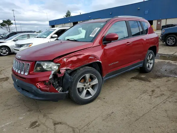 1C4NJDEB9GD772200 — 2016 Jeep Compass, Передняя часть (Front End), фото до ремонта