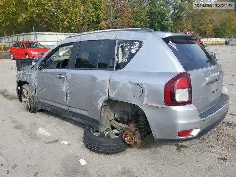 2016 Jeep Compass Latitude VIN 1C4NJDEB4GD731148 фото 2