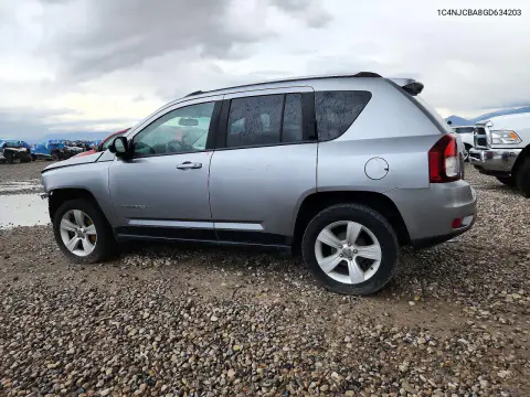 2016 Jeep Compass Sport VIN 1C4NJCBA8GD634203 фото 2