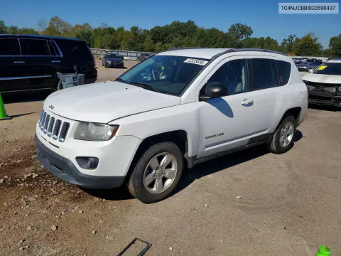 1C4NJCBB8GD590437 — 2016 Jeep Compass, Ходовая часть, фото до ремонта