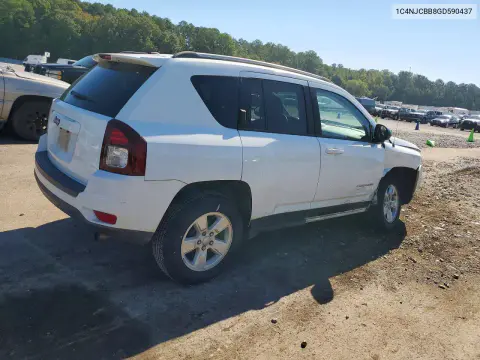 2016 Jeep Compass Sport VIN 1C4NJCBB8GD590437 фото 3