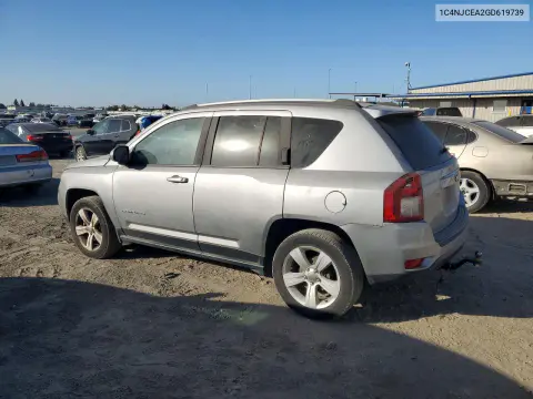2016 Jeep Compass Latitude VIN 1C4NJCEA2GD619739 фото 2