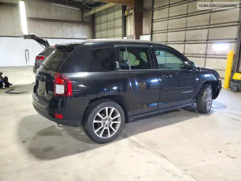 1C4NJCBA3GD803902 — 2016 Jeep Compass, фото 3 с аукциона Copart, Передняя часть