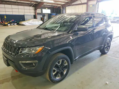 3C4NJDDB0HT630721 — 2017 Jeep Compass, Передняя часть (Front End), фото до ремонта