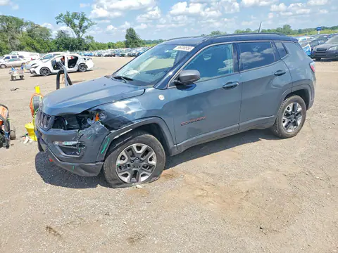 3C4NJDDB1HT689308 — 2017 Jeep Compass, Передняя часть (Front End), фото до ремонта