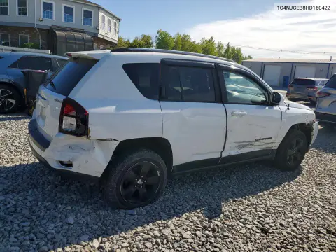 2017 Jeep Compass Latitude VIN 1C4NJCEB8HD160422 фото 3