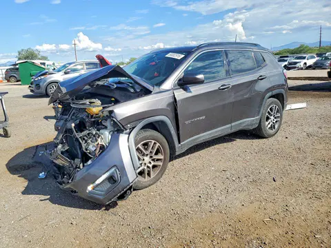 3C4NJCBB7HT632589 — 2017 Jeep Compass, Передняя часть (Front End), фото до ремонта