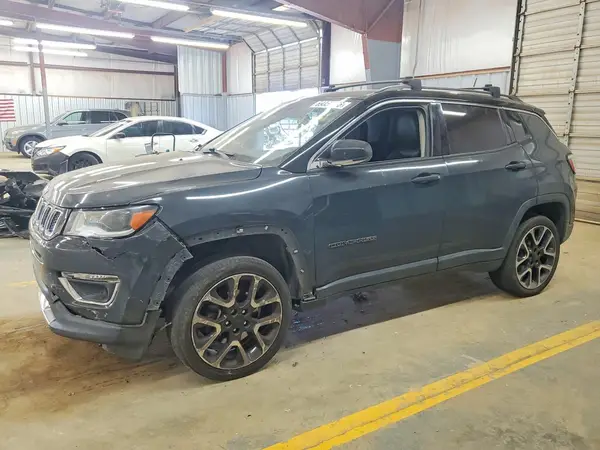 3C4NJDCB6HT666222 — 2017 Jeep Compass, Передняя часть (Front End), фото до ремонта