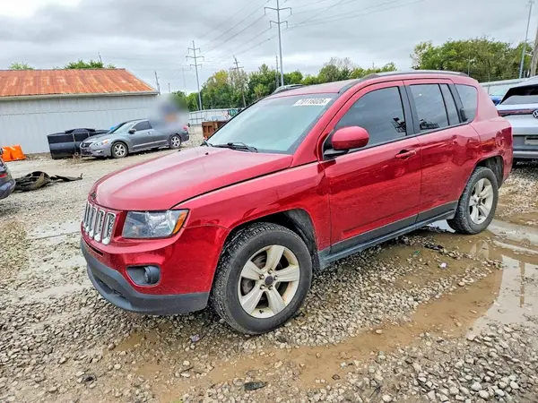 1C4NJDEB3HD105141 — 2017 Jeep Compass, Передняя часть (Front End), фото до ремонта