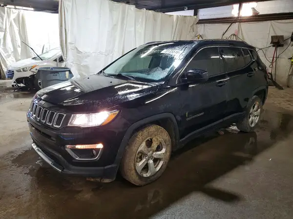 3C4NJCBB8HT658683 — 2017 Jeep Compass, Передняя часть (Front End), фото до ремонта