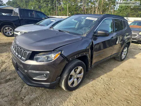 3C4NJDBB6HT692790 — 2017 Jeep Compass, Передняя часть, фото до ремонта