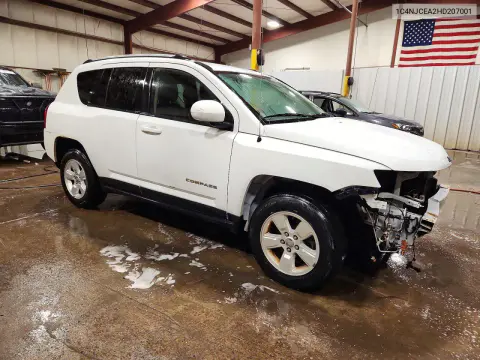 2017 Jeep Compass Latitude VIN 1C4NJCEA2HD207001 фото 4