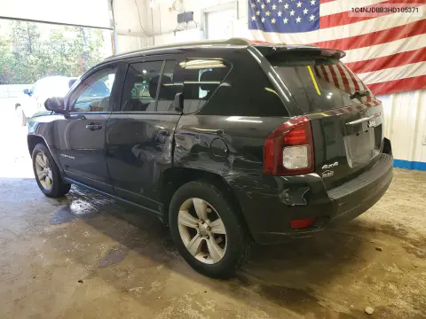 2017 Jeep Compass Sport VIN 1C4NJDBB3HD105371 фото 2