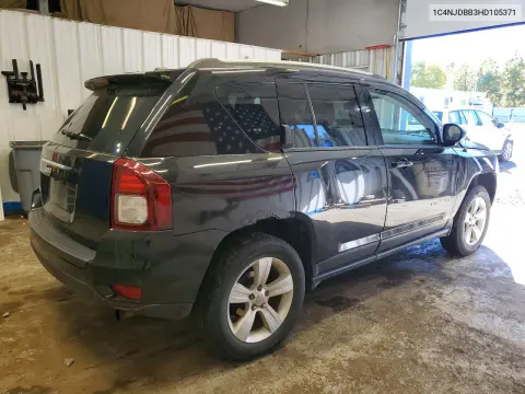 2017 Jeep Compass Sport VIN 1C4NJDBB3HD105371 фото 3