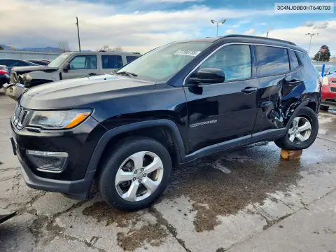 3C4NJDBB0HT640703 Jeep Compass 2017 — повреждение Задняя часть, фото до ремонта