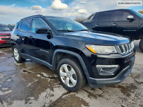 3C4NJDBB0HT640703 — 2017 Jeep Compass, фото 4 с аукциона Copart 19.10.2026, Задняя часть