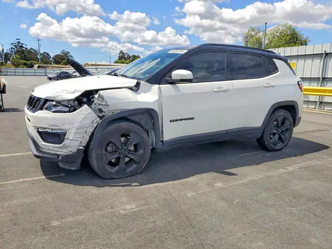 3C4NJCBB0JT502062 — 2018 Jeep Compass, Передняя часть (Front End), фото до ремонта
