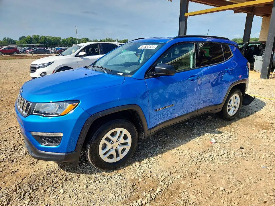 3C4NJCAB0JT488391 Jeep Compass 2018 — повреждение Задняя часть, фото до ремонта