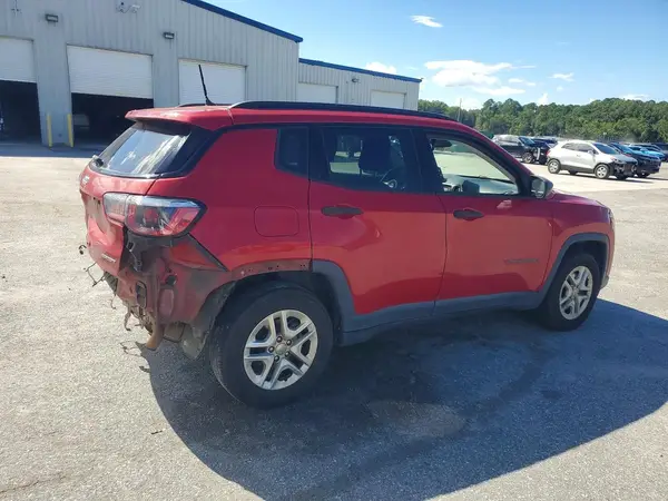 3C4NJCAB7JT122539 — 2018 Jeep Compass, фото 3 с аукциона Copart, Задняя часть