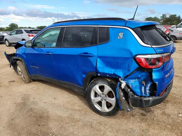 3C4NJDBB6JT139174 — 2018 Jeep Compass, фото 2 с аукциона Copart, Передняя часть