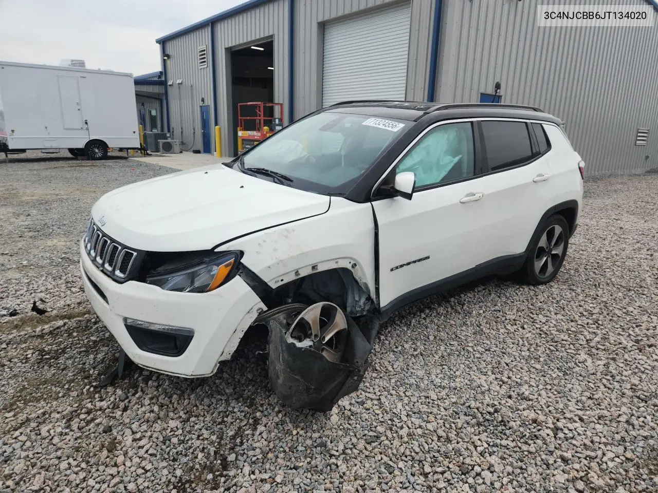 2018 Jeep Compass Latitude VIN 3C4NJCBB6JT134020 фото 1