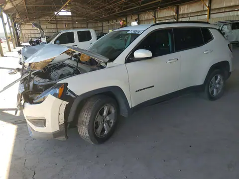 3C4NJCBB7JT489245 — 2018 Jeep Compass, Передняя часть (Front End), фото до ремонта