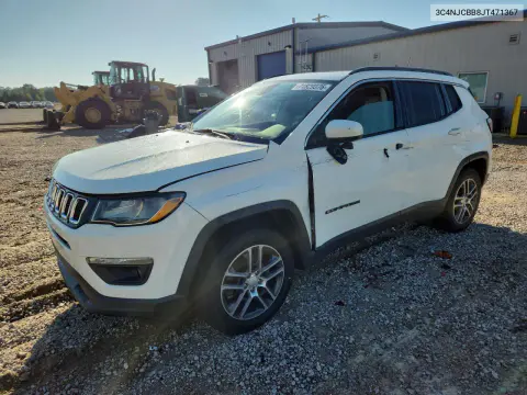 3C4NJCBB8JT471367 — 2018 Jeep Compass, Сторона, фото до ремонта
