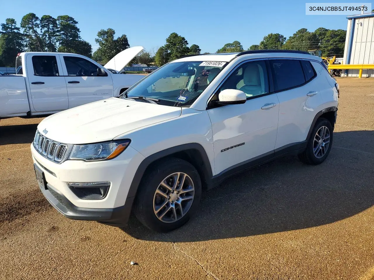 2018 Jeep Compass Latitude VIN 3C4NJCBB5JT494573 фото 1