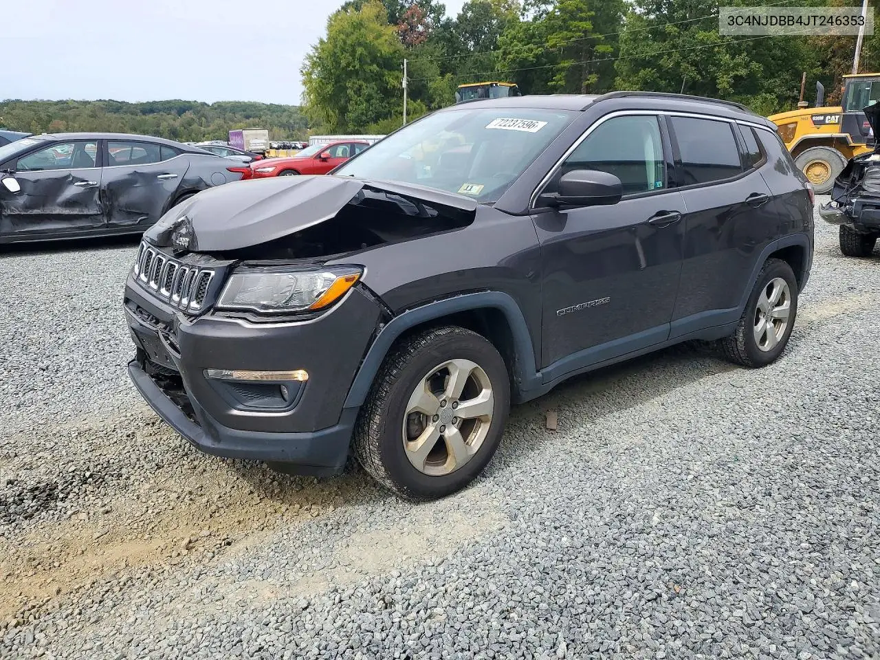 2018 Jeep Compass Latitude VIN 3C4NJDBB4JT246353 фото 1