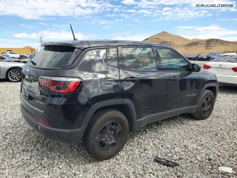 2018 Jeep Compass Sport VIN 3C4NJCAB5JT369168 фото 3