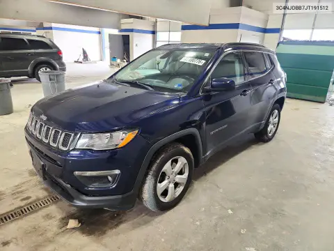 3C4NJDBB7JT191512 — 2018 Jeep Compass, Передняя часть, фото до ремонта