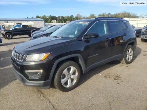 2018 Jeep Compass Latitude VIN 3C4NJDBB6JT366820 фото 1
