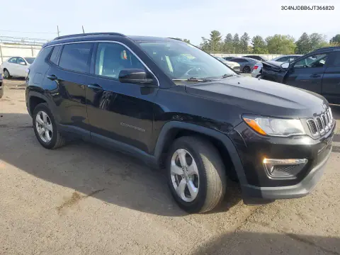 2018 Jeep Compass Latitude VIN 3C4NJDBB6JT366820 фото 4