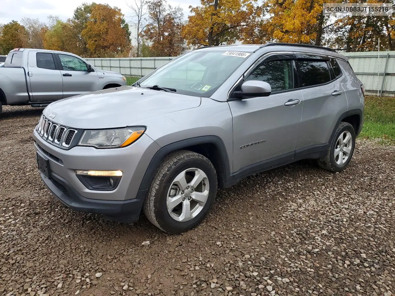 3C4NJDBB3JT155218 Jeep Compass 2018 — повреждение Передняя часть, фото до ремонта