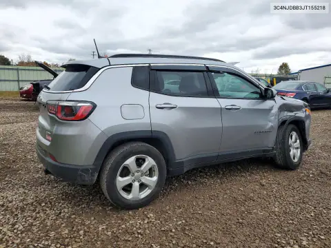 3C4NJDBB3JT155218 — 2018 Jeep Compass, фото 3 с аукциона Copart, Передняя часть