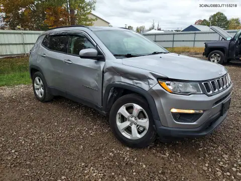 3C4NJDBB3JT155218 — 2018 Jeep Compass, фото 4 с аукциона Copart, Передняя часть